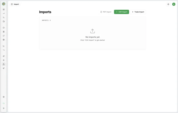 Manual account tracking